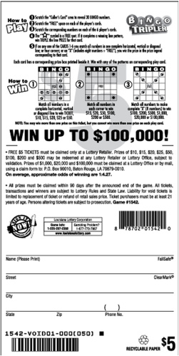 Front of Game Card